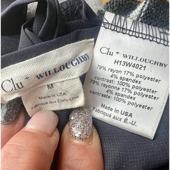 Anthropologie x Clu + Willoughby Striped Long Sleeved Chiffon Bow & Ruffles Knit - Picture 13 of 15